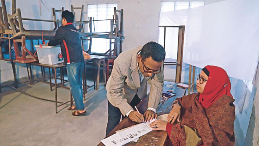 Polling centre