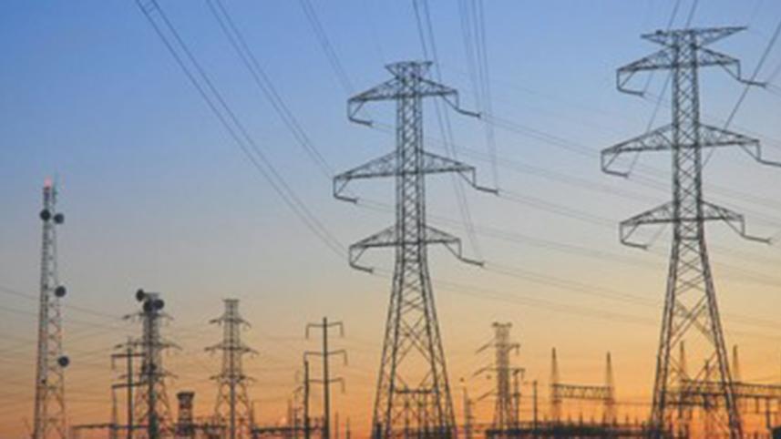 Power lines in Bangladesh 
