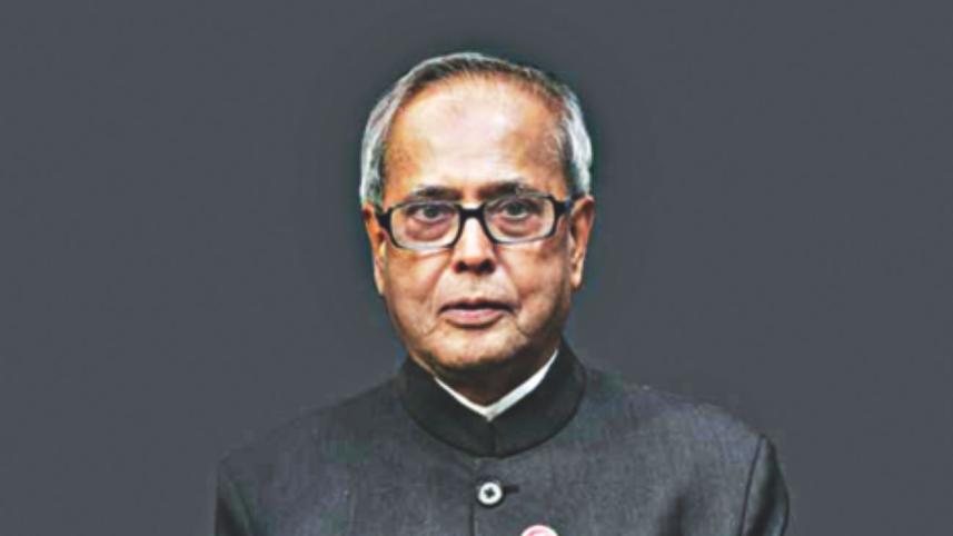 Former Indian President Pranab Mukherjee