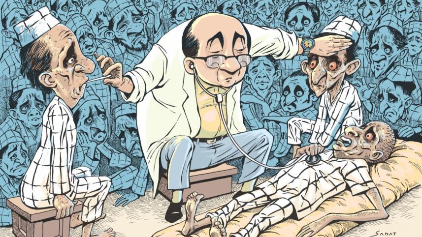 Six doctors for prisoners 