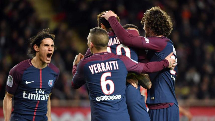 Paris Saint-Germain's Brazilian forward Neymar