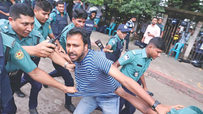 Quota Reform Protest