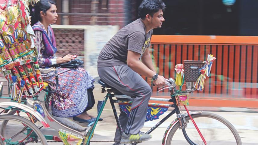 rickshaw puller
