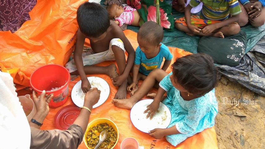Myanmar Rohingya Refugee Teknaf