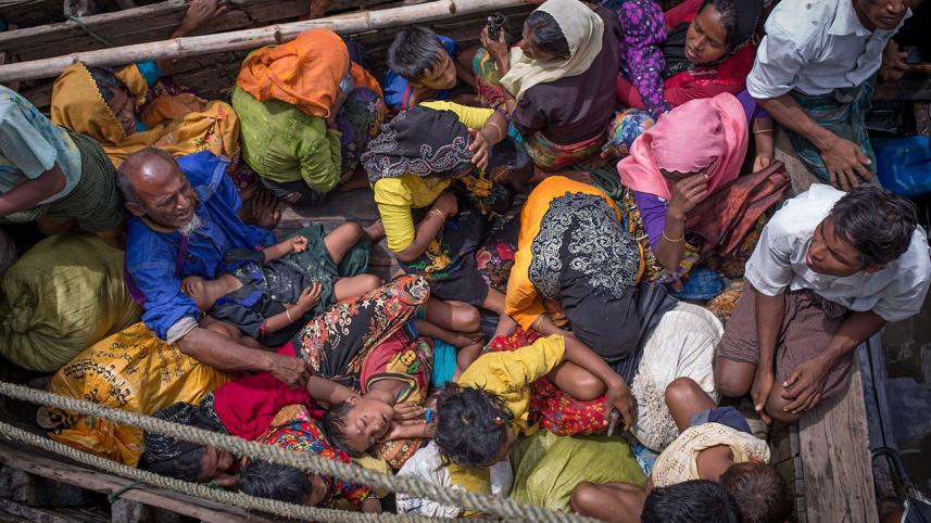 Rohingyas return