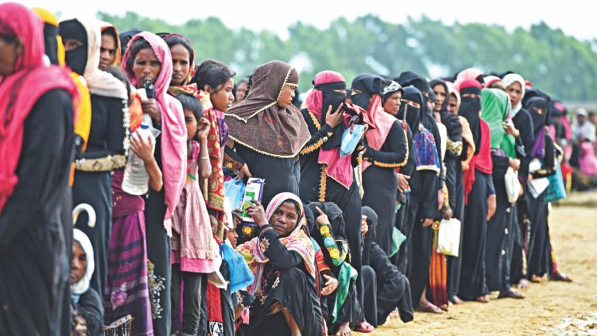 Rohingya refugees