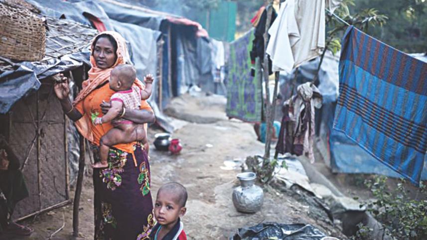 Rohingya woman