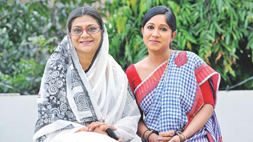 Rokeya Prachi and Shampa Reza