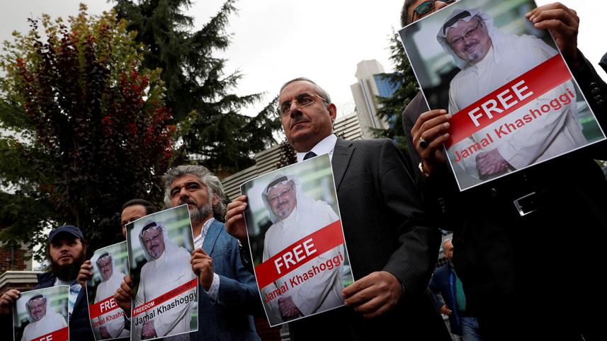 Saudi journalist Jamal Khashoggi,