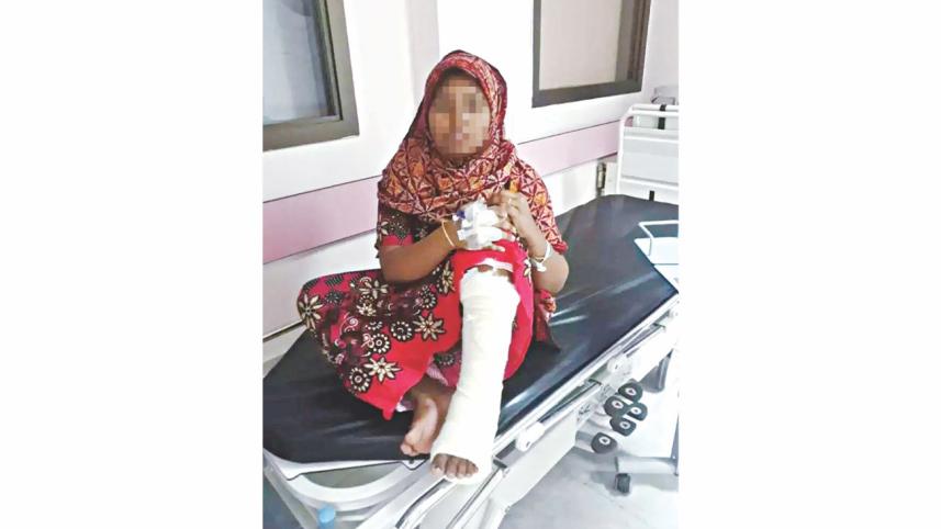 Sharmeen fled