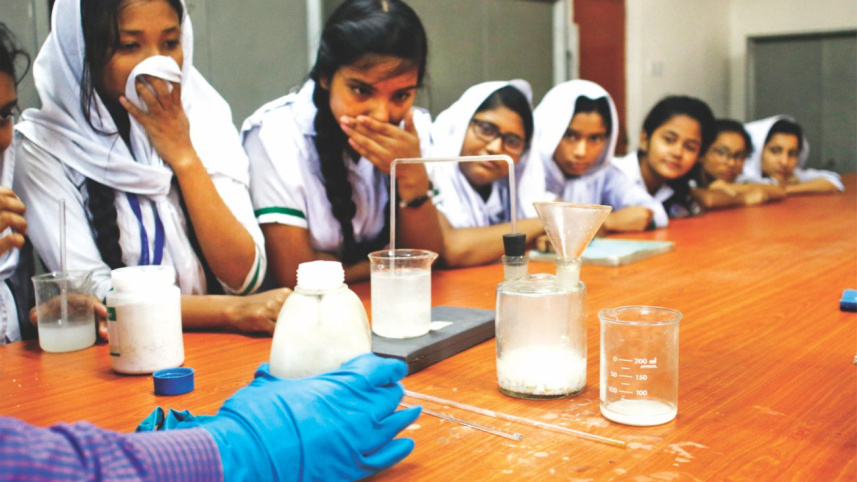 Science student