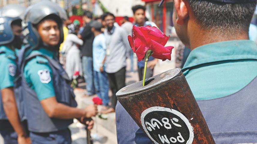 Students fear their demands won’t be met if they leave street 