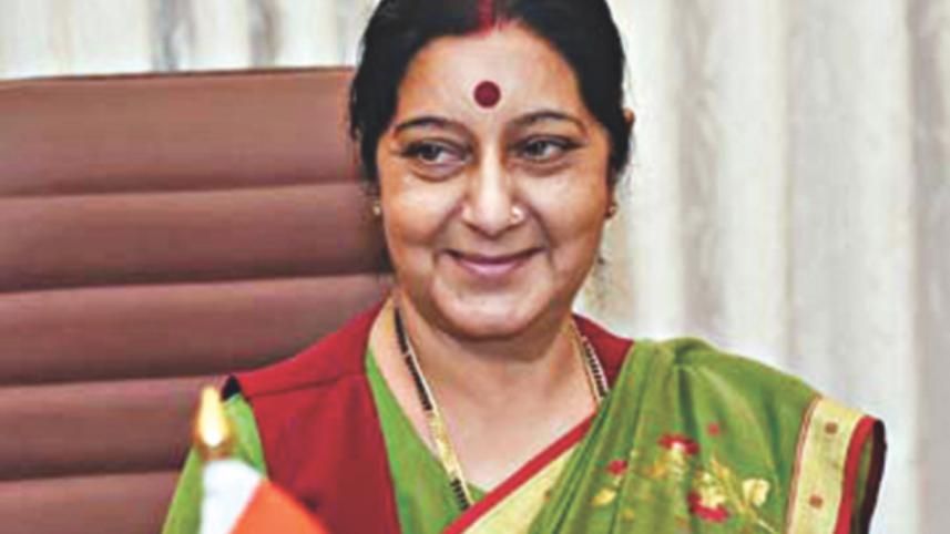 Indian External Affairs Minister Sushma Swaraj 