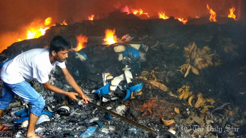 Tongi factory fire
