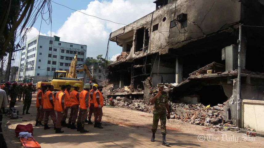 Tongi factory fire