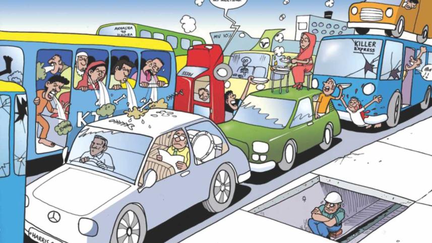 traffic jam