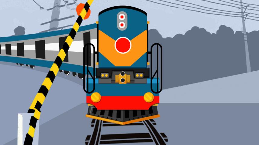 Train-truck collision