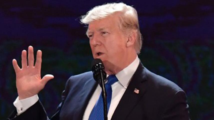 US President Donald Trump