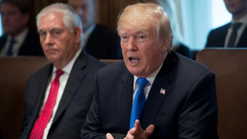 US President Donald Trump 