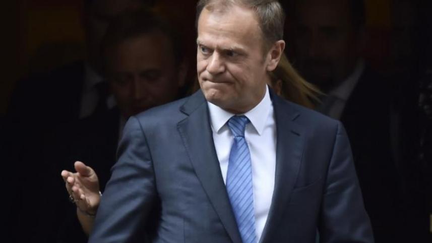 European Council President Donald Tusk 