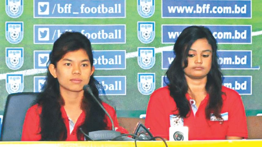 Bangladesh U-16 women's team captain Maria Manda