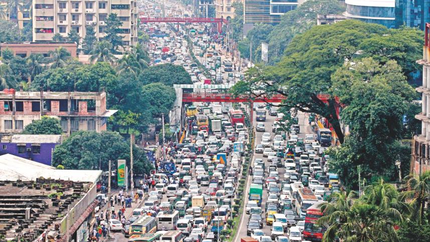 Shahbagh and Farmgate 