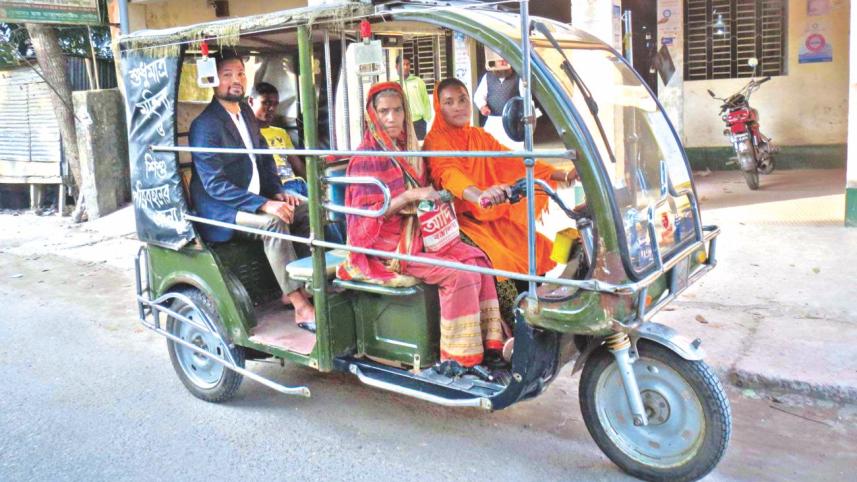 Shapna Rani auto-rickshaw