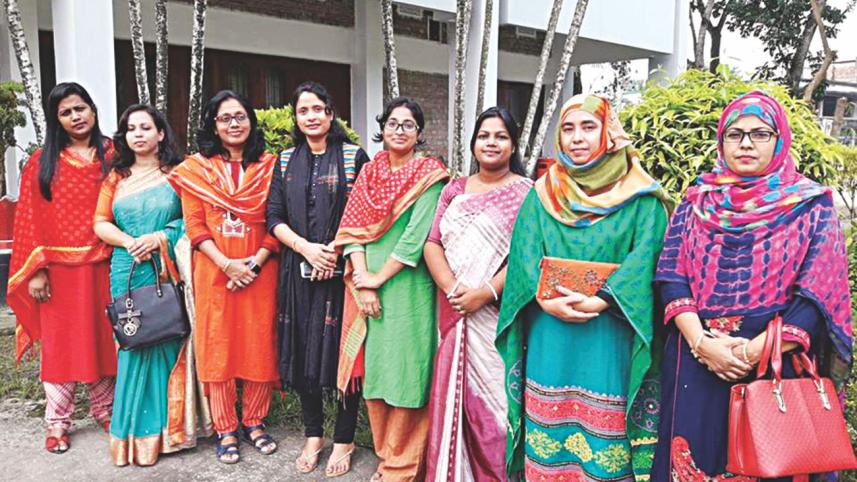 eight female upazila nirbahi officers of Kishoreganj