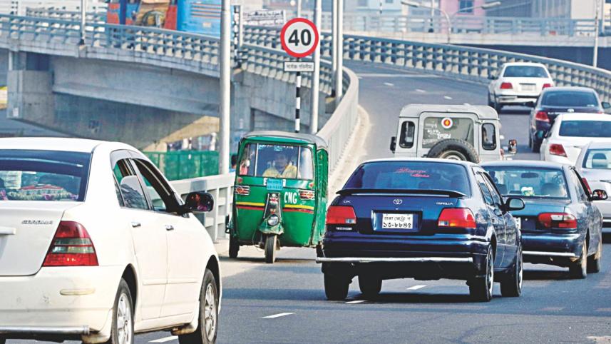 Road Accident on Dhaka streets
