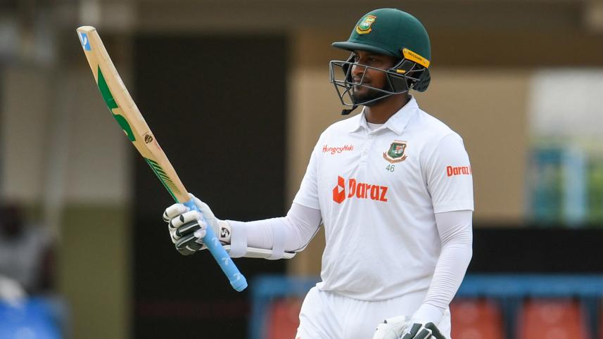 Shakib Al Hasan at Antigua 2022