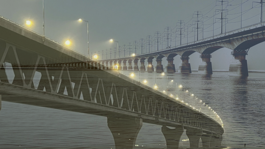 Padma Bridge and Jamuna Bridge