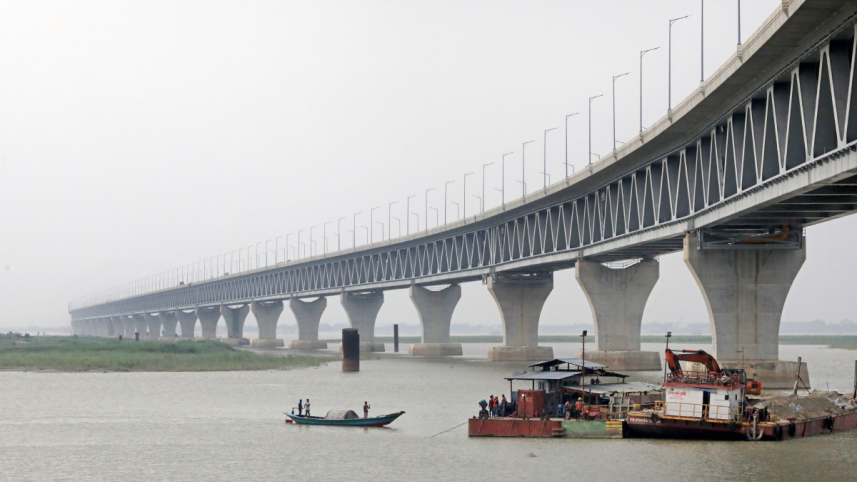 A picture of the Padma bridge
