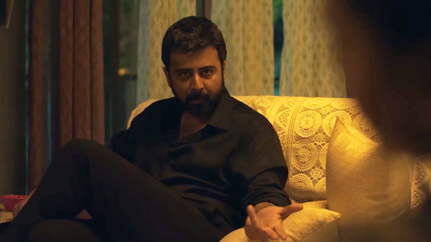 A scene from Hoichoi's Kaiser featuring Afran Nisho.