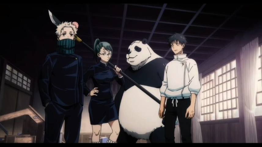 A scene from Jujutsu Kaisen 0