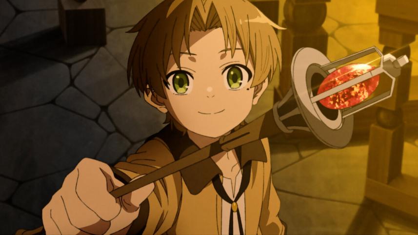 A scene from Mushoku Tensei 