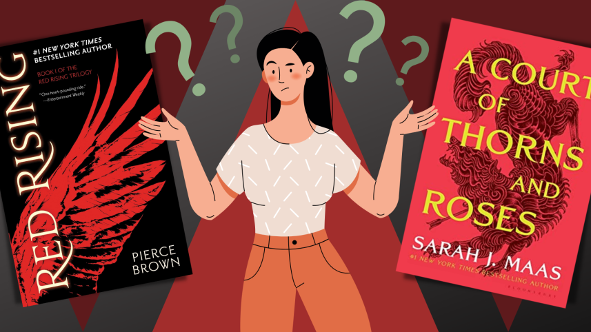 Illustration showing the mislabeling of YA fiction