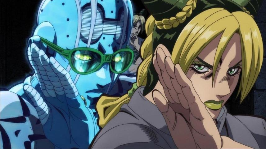 A screenshot from Jojo's Bizarre Adventure: Stone Ocean