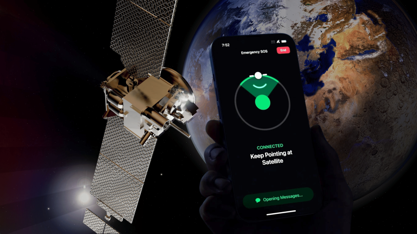 When you're in a place with no cellular and Wi-Fi coverage, you can still use your iPhone to text emergency services via satellite connection.