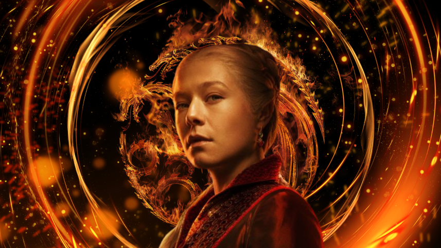 A photo of Rhaenyra Targaryen from House of the Dragon
