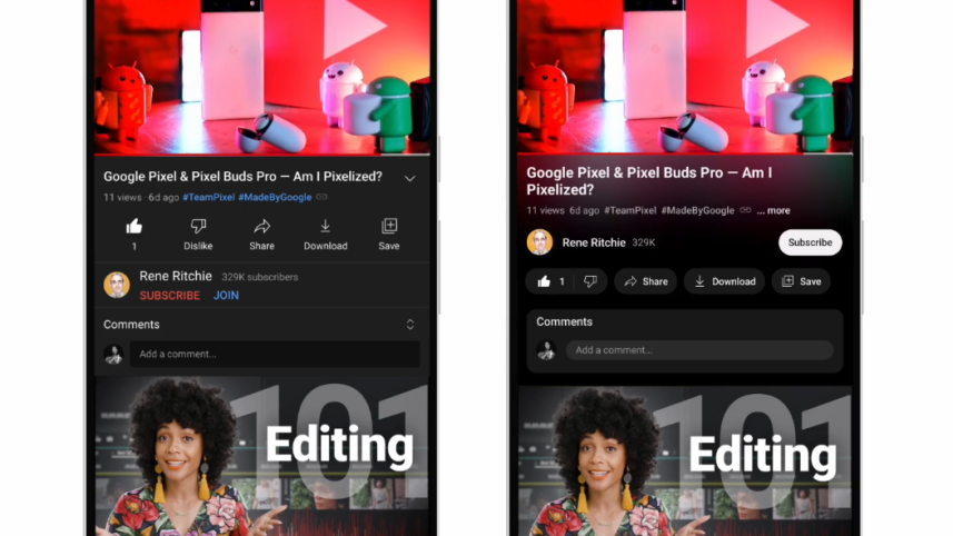 YouTube features