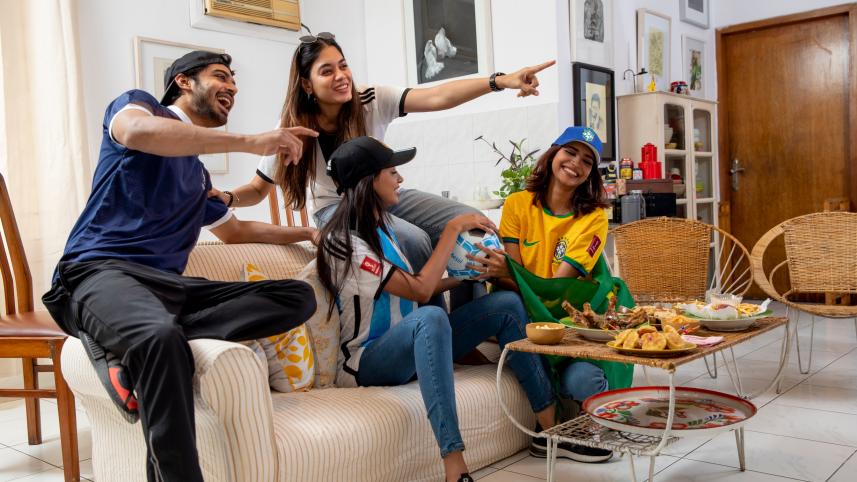 The Football World Cup reunites people in a post pandemic world 