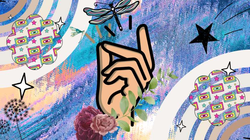 Manifesting by snapping fingers