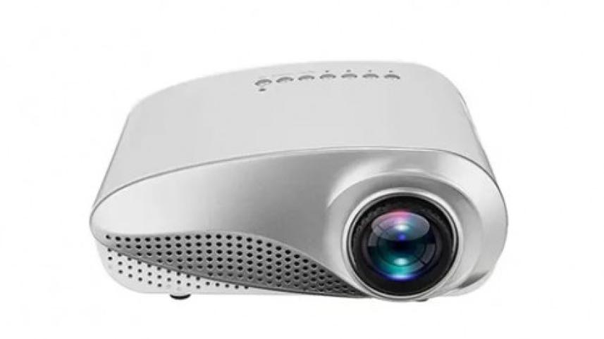 Rigal RD-802 Mini LED Projector With Built-in TV Card