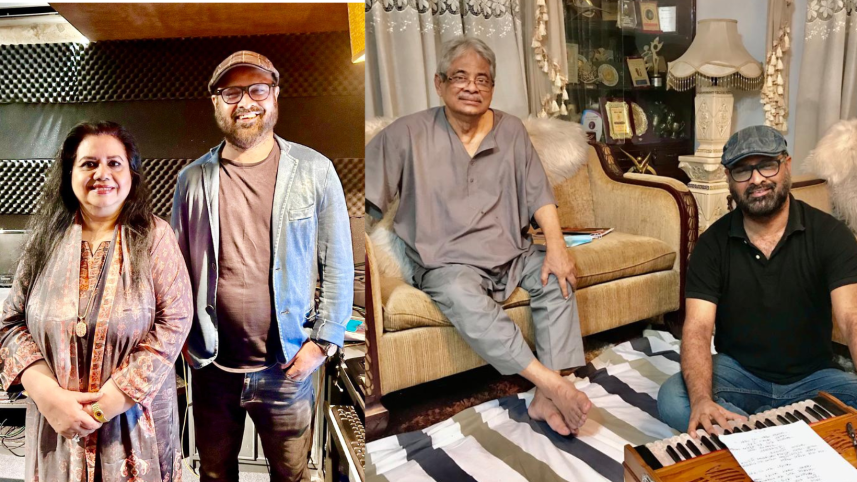 Shafiq Tuhin, Runa Laila collaborate on new song "Jodi Proshno Koro"