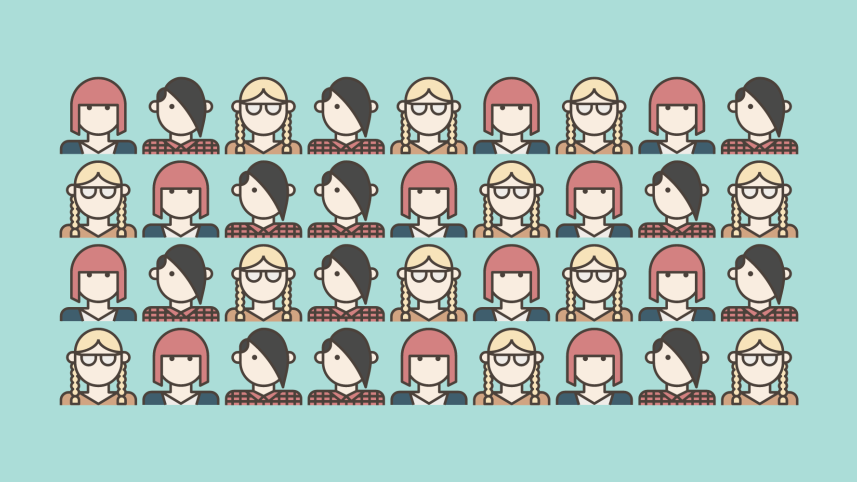 People in different aesthetic phases