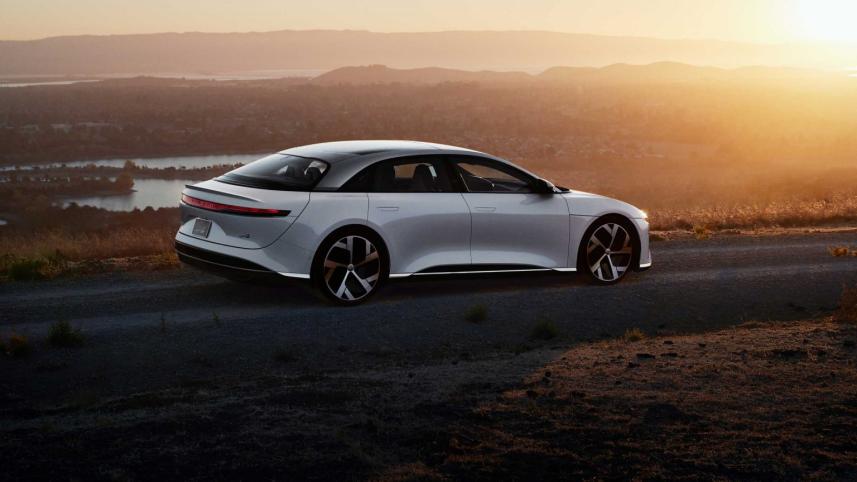 Lucid Air side