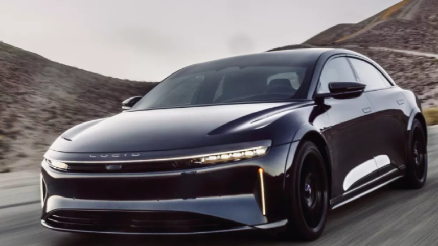 Lucid Air front