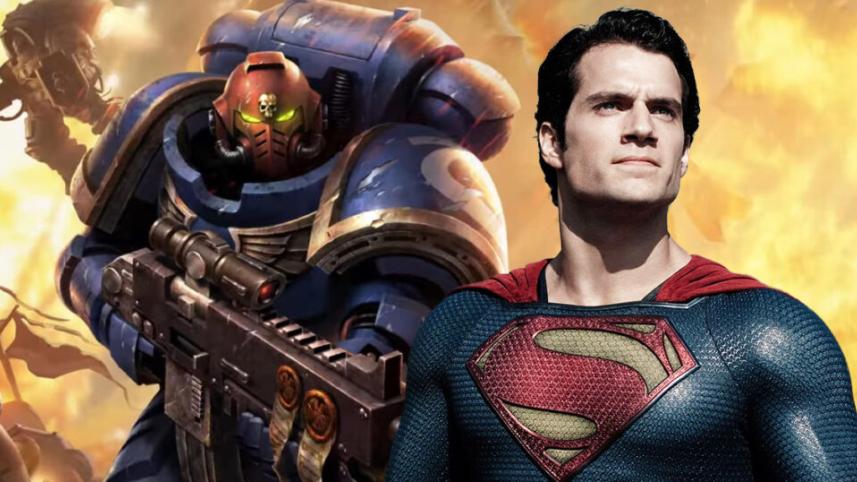 Henry cavill in warhammer series 