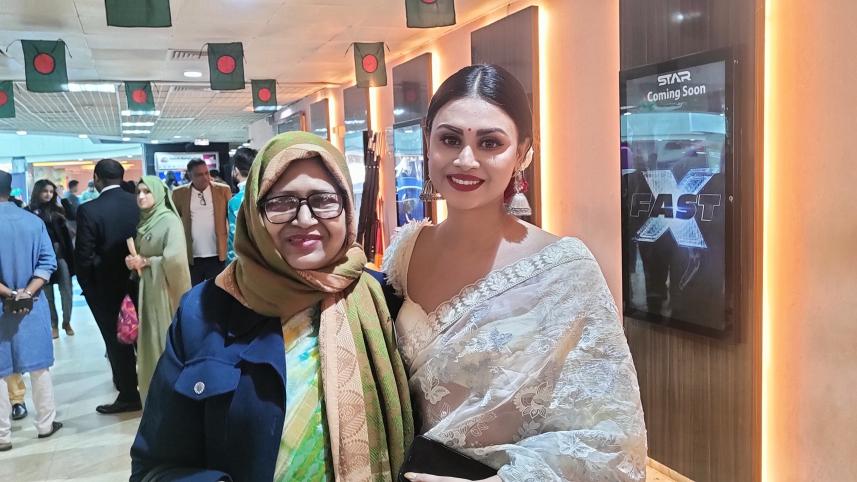 Meghla Mukta: the actress bursted into tears after watching her own film. 