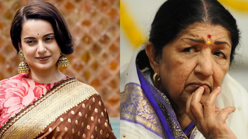 Kangana Ranaut compares herself to Lata Mangeshkar